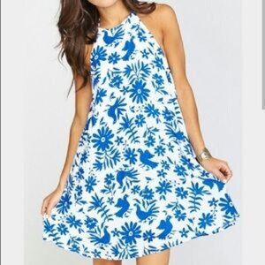 Show Me Your Mumu Katy Backless Halter Dress